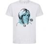 Kids T-shirt Cancer girl White фото