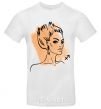 Men's T-Shirt Sagittarius girl White фото