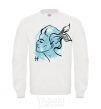 Sweatshirt Pisces girl White фото