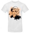 Men's T-Shirt Lion girl White фото