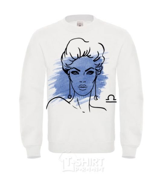 Sweatshirt Libra girl White фото