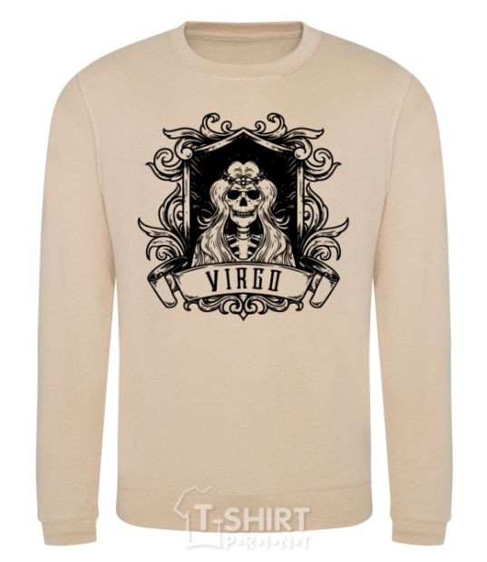 Sweatshirt Virgo skeleton sand фото