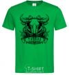 Men's T-Shirt Taurus skull kelly-green фото