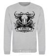 Sweatshirt Taurus skull sport-grey фото