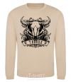 Sweatshirt Taurus skull sand фото