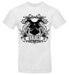 Men's T-Shirt Gemini skeleton White фото