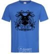 Men's T-Shirt Gemini skeleton royal-blue фото