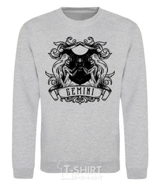 Sweatshirt Gemini skeleton sport-grey фото