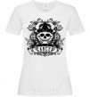 Women's T-shirt Cancer of the skull White фото