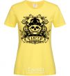 Women's T-shirt Cancer of the skull cornsilk фото