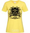 Women's T-shirt Libra skull cornsilk фото