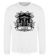 Sweatshirt Libra skull White фото