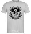 Men's T-Shirt Aquarius skeleton grey фото