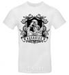 Men's T-Shirt Aquarius skeleton White фото