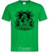 Men's T-Shirt Aquarius skeleton kelly-green фото