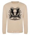 Sweatshirt Aries skull sand фото