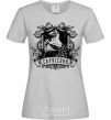 Women's T-shirt Capricorn skeleton grey фото