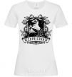 Women's T-shirt Capricorn skeleton White фото