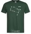 Men's T-Shirt Gemini stars bottle-green фото