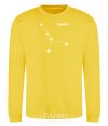 Sweatshirt Cancer stars yellow фото