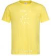 Men's T-Shirt Aquarius stars cornsilk фото