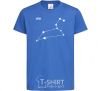 Kids T-shirt Leo stars royal-blue фото