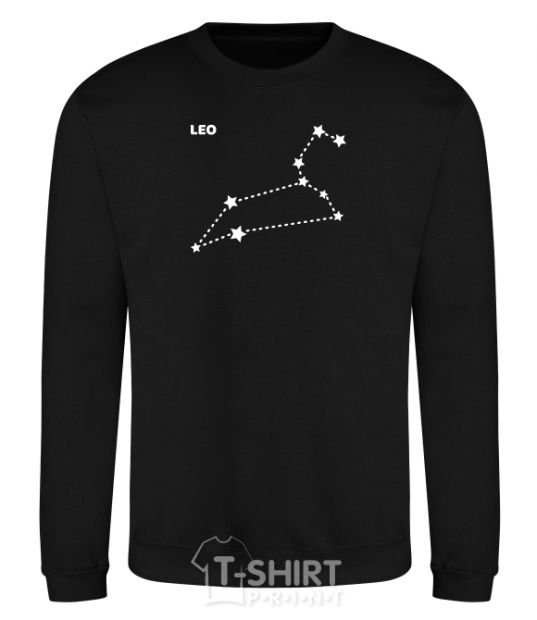 Sweatshirt Leo stars black фото