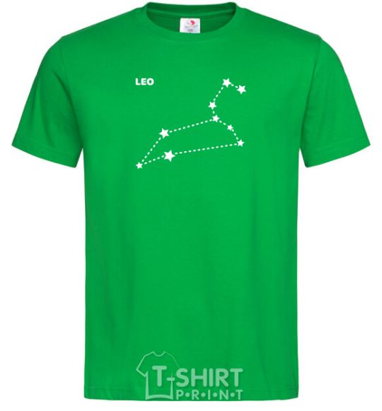 Men's T-Shirt Leo stars kelly-green фото