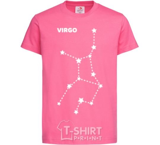 Kids T-shirt Virgo stars heliconia фото