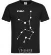 Мужская футболка Virgo stars Черный фото