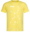 Мужская футболка Virgo stars Лимонный фото