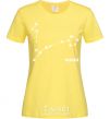 Women's T-shirt Pisces stars cornsilk фото