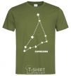 Men's T-Shirt Capricorn stars millennial-khaki фото