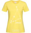 Женская футболка Capricorn stars Лимонный фото