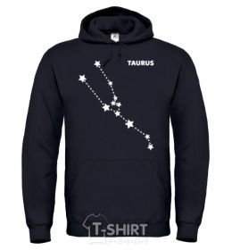 Men`s hoodie Taurus stars black фото