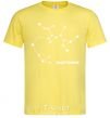 Men's T-Shirt Sagittarius stars cornsilk фото