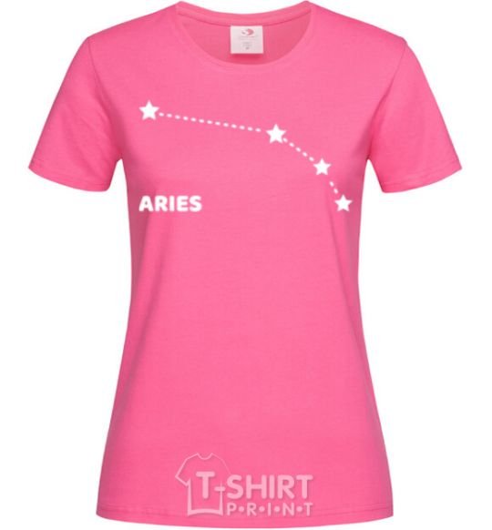 Women's T-shirt Aries stars heliconia фото