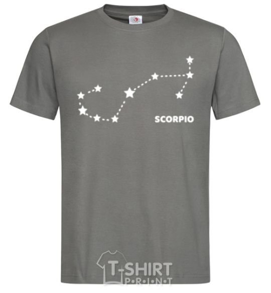 Мужская футболка Scorpio stars Графит фото