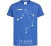 Kids T-shirt Libra stars royal-blue фото