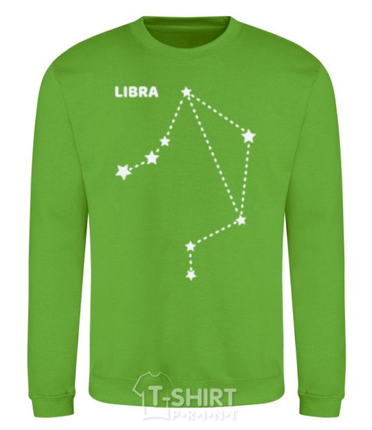 Sweatshirt Libra stars orchid-green фото