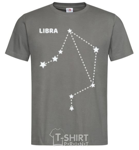 Мужская футболка Libra stars Графит фото