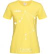 Women's T-shirt Libra stars cornsilk фото