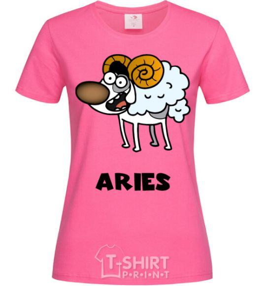 Women's T-shirt Aries the dog heliconia фото