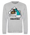 Sweatshirt Aquarius dog sport-grey фото