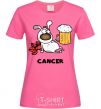 Women's T-shirt Cancer dog heliconia фото