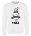 Sweatshirt Virgo dog White фото