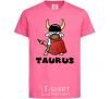 Kids T-shirt Taurus dog heliconia фото
