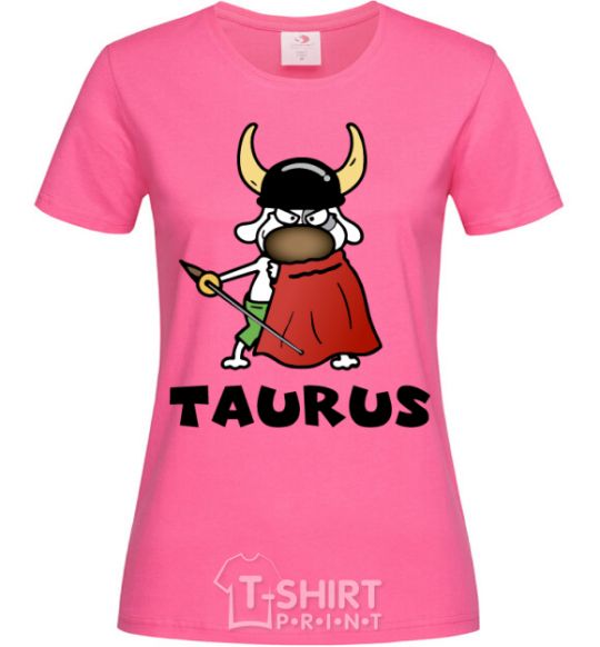Women's T-shirt Taurus dog heliconia фото