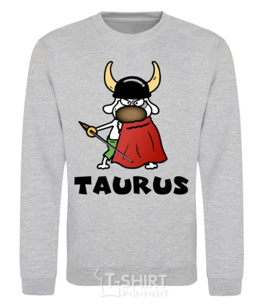 Sweatshirt Taurus dog sport-grey фото