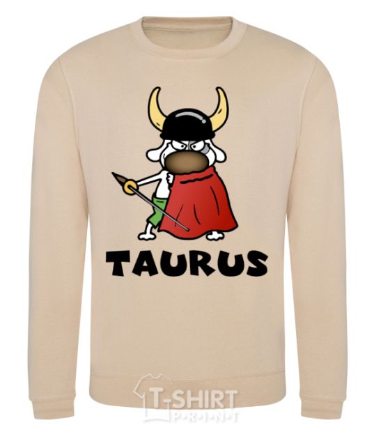 Sweatshirt Taurus dog sand фото